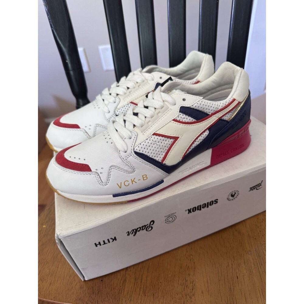 Diadora IC4000 Shoes 24 Kilates From Seoul To Rio Gold Metal Crew Mens 9.5 RARE
